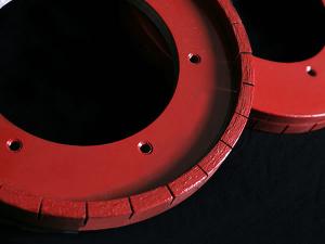  前金刚石磨边轮 